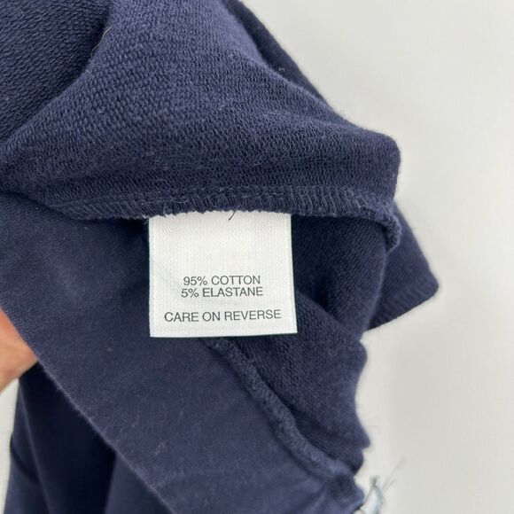 ST. JOHN Sport Navy Blue Straight Leg Pull On High Rise Casual Pants Size Medium - Picture 6 of 6